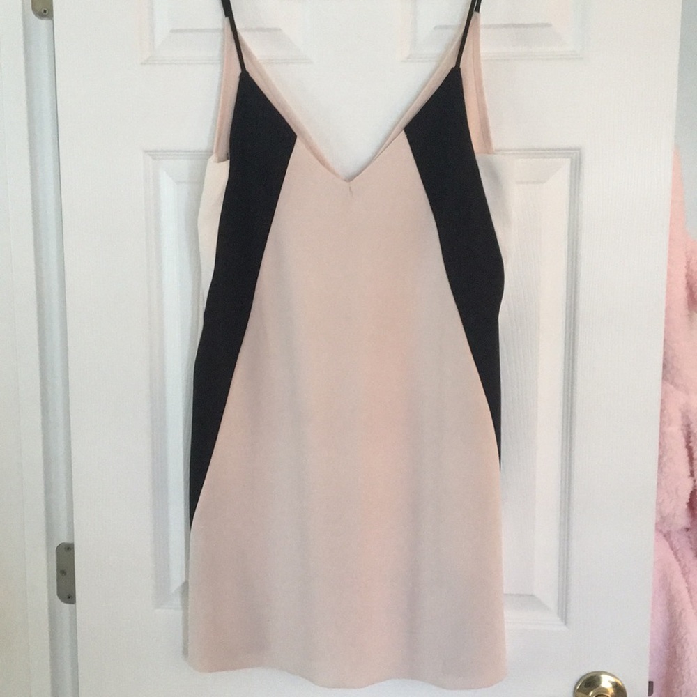 Zara multi color color block dress!